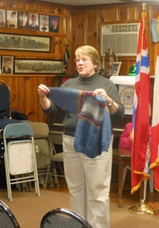 Robin speaking at workshop